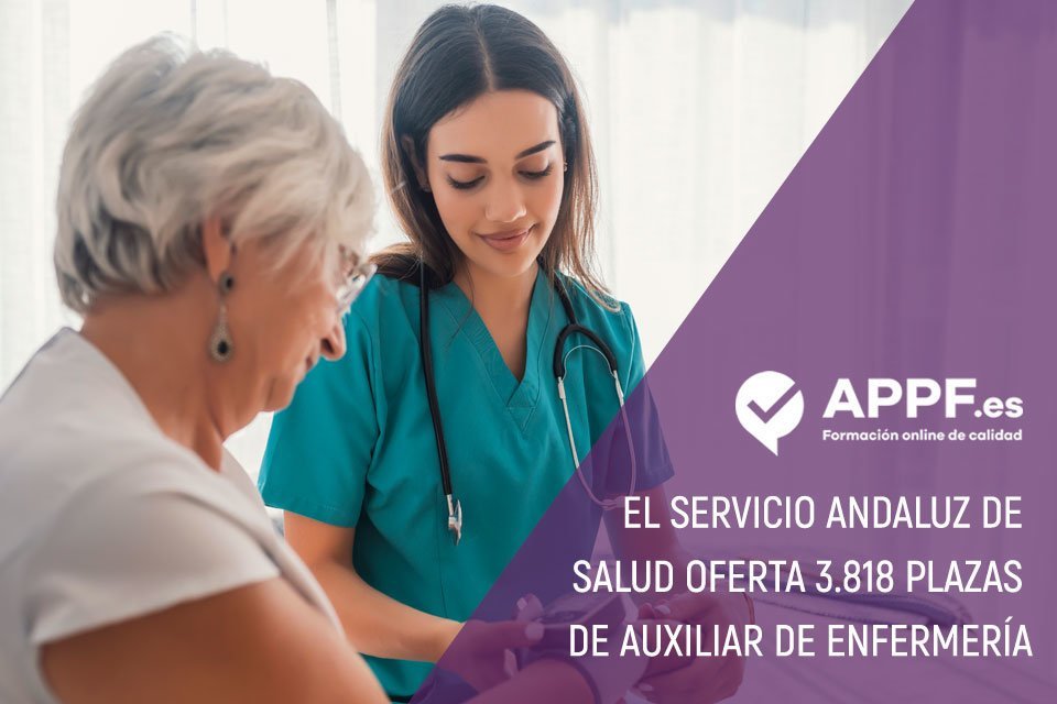 El servicio andaluz de salud oferta plazas de auxiliar de enfermeria