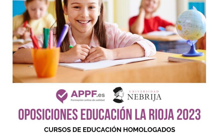 Cursos para educación La Rioja